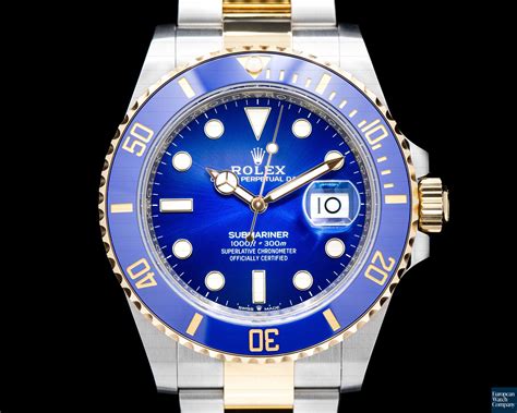 ss 18ky oyster dial date gold rolex|rolex submariner 126613.